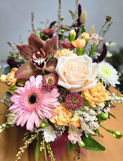 Posy box & Arrangement