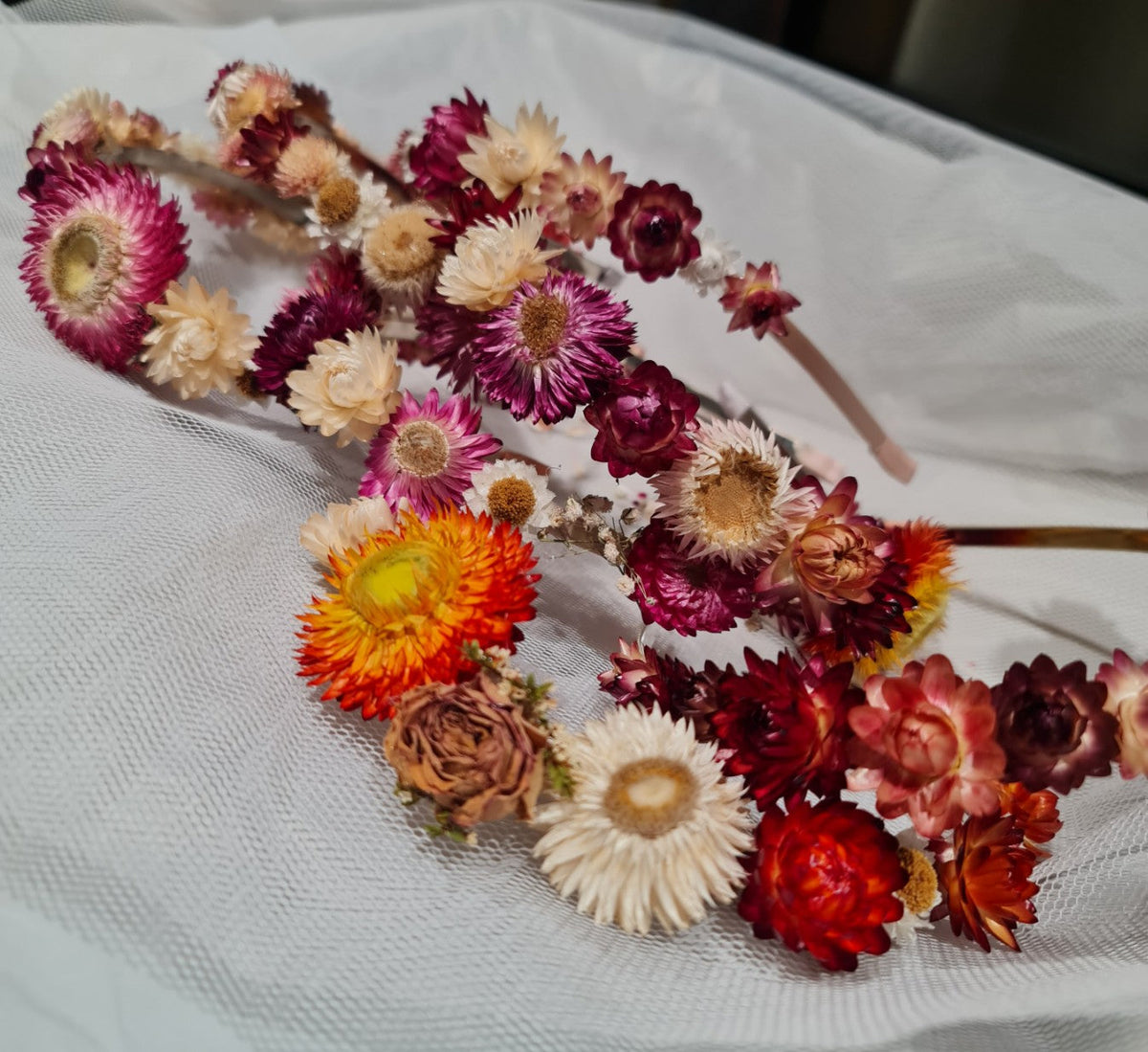 Dried Flower Hairband Crown