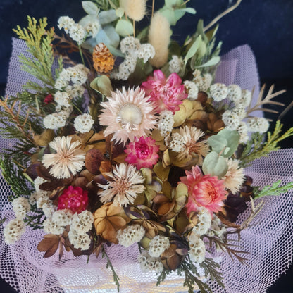 Dried flower Posy box