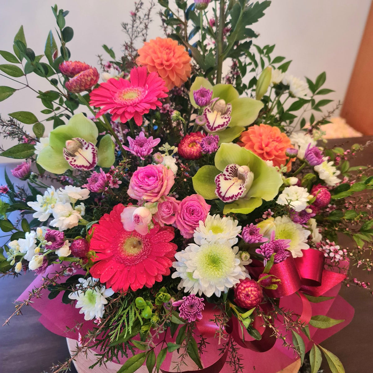 Posy box & Arrangement