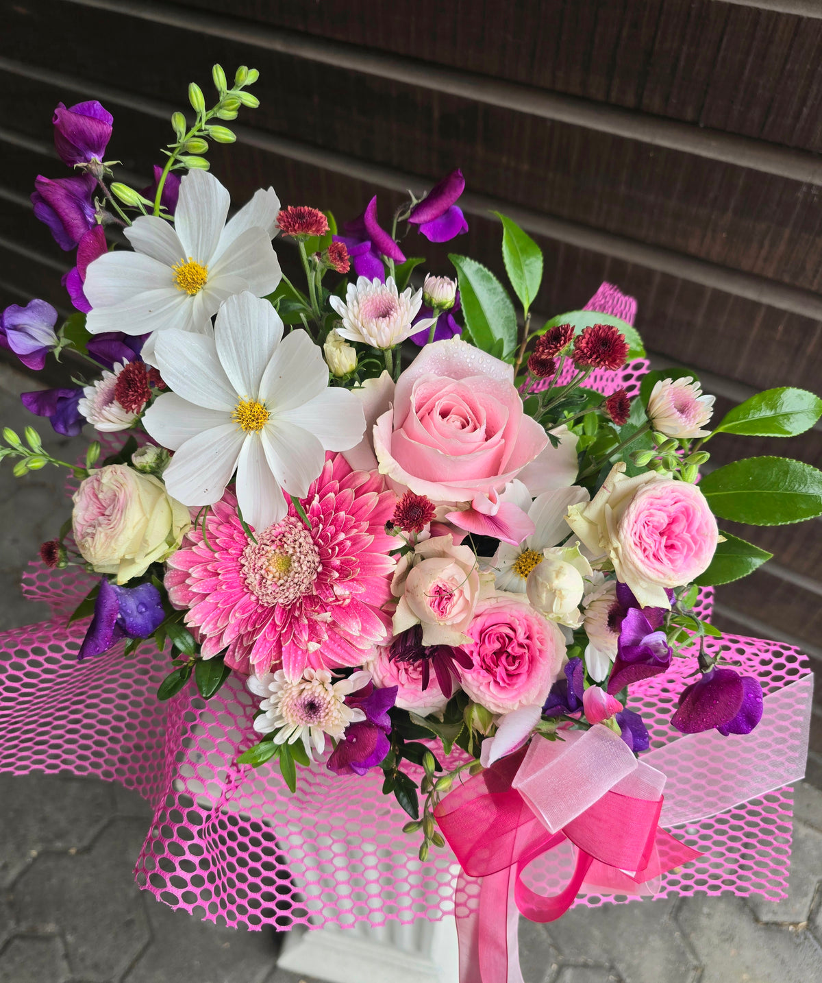 Posy box & Arrangement