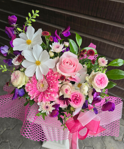 Posy box & Arrangement