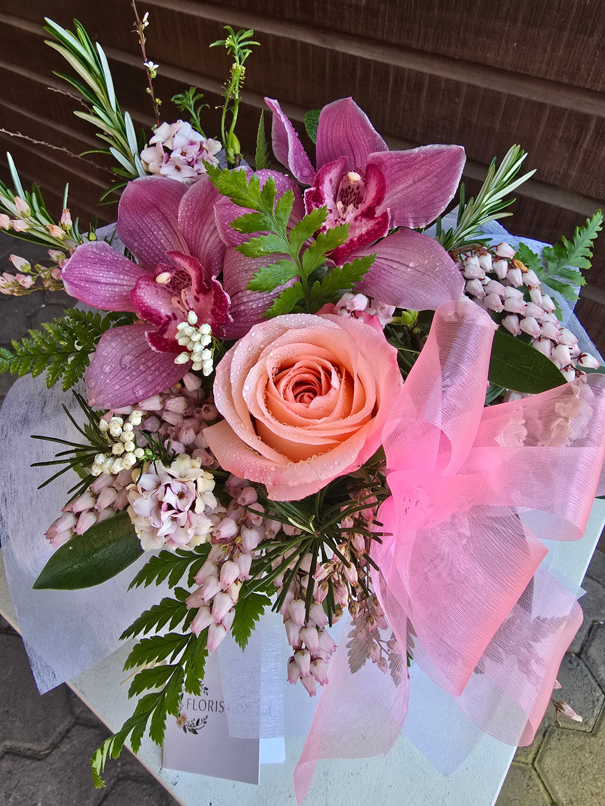 Posy box & Arrangement